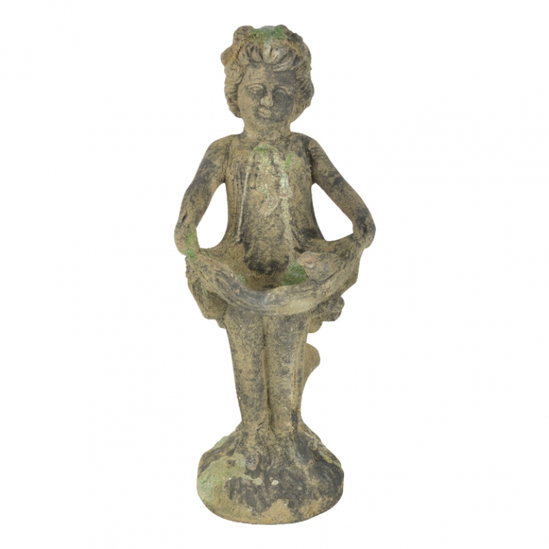 Krmítko pro ptáky soška s patinou