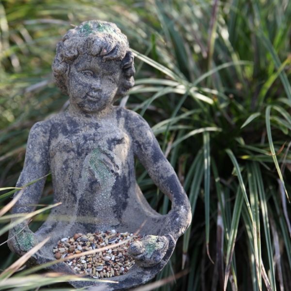 Krmítko pro ptáky terakotové