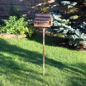 Krmítko pro ptáky zápich 26,5x113x28,8cm