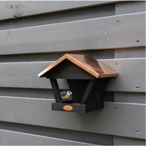 Krmítko s měděnou střechou 28 x 17 x 22 cm