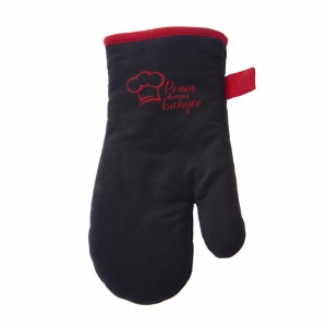 Kuchyňská chňapka s nápisem