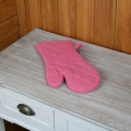 Kuchyňská rukavice růžová 32x18x1,5cm