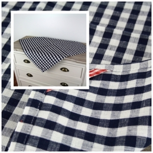 Kuchyňská utěrka modré kostky 60x60cm