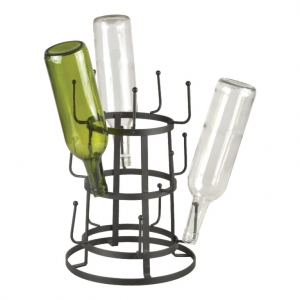 Kuchyňský organizér / odkapávač 24 x 24 x 35 cm kovový