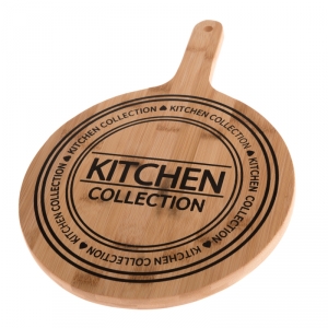 Kulaté prkénko servírovací z bambusu