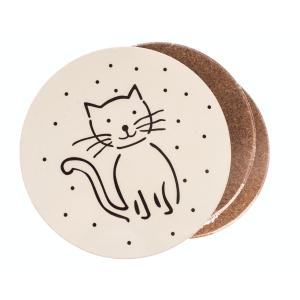 Kulaté prostírání 10x10 cm