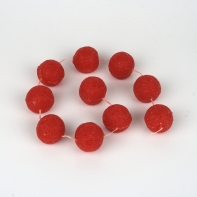 Kuličky svíce červená