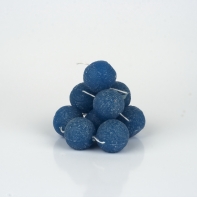 Kuličky svíce modrá