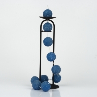 Kuličky svíce modrá