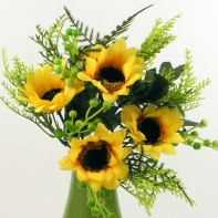 Květina umělá - slunečnice