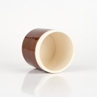 Květináč hnědý 10x9cm