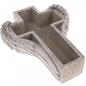 Květináč kříž 21x27cm