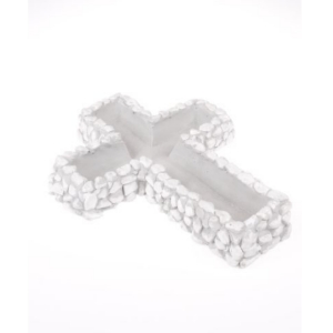 Květináč kříž 30 x 40 cm betonový