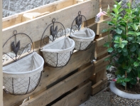 Květináč na stěnu set 3ks