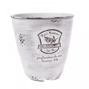 Květináč plastový s patinou