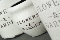 Květináč - popraskaný vzhled 14×13,5×14 cm