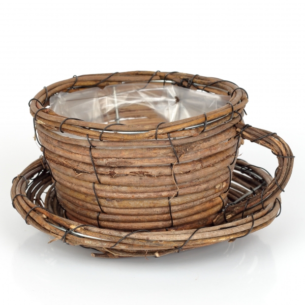 Květináč šálek 14x9x18cm