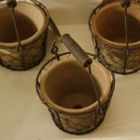 Květináč terakota s uchem