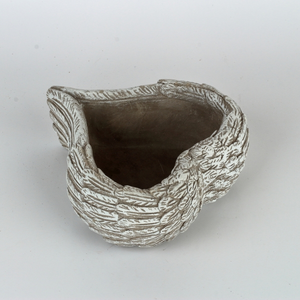 Květináč z betonu srdce