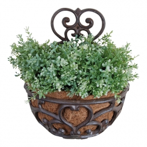 Květináče na stěnu litinový ornament