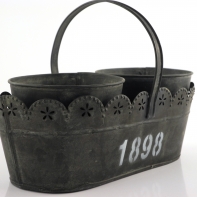 Květináče s přenoskou 28x19x12cm