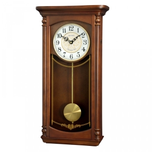 Kyvadlové hodiny na zeď 28,5x11x54,5cm