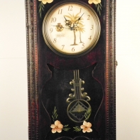 Kyvadlové hodiny nástěnné dřevěné