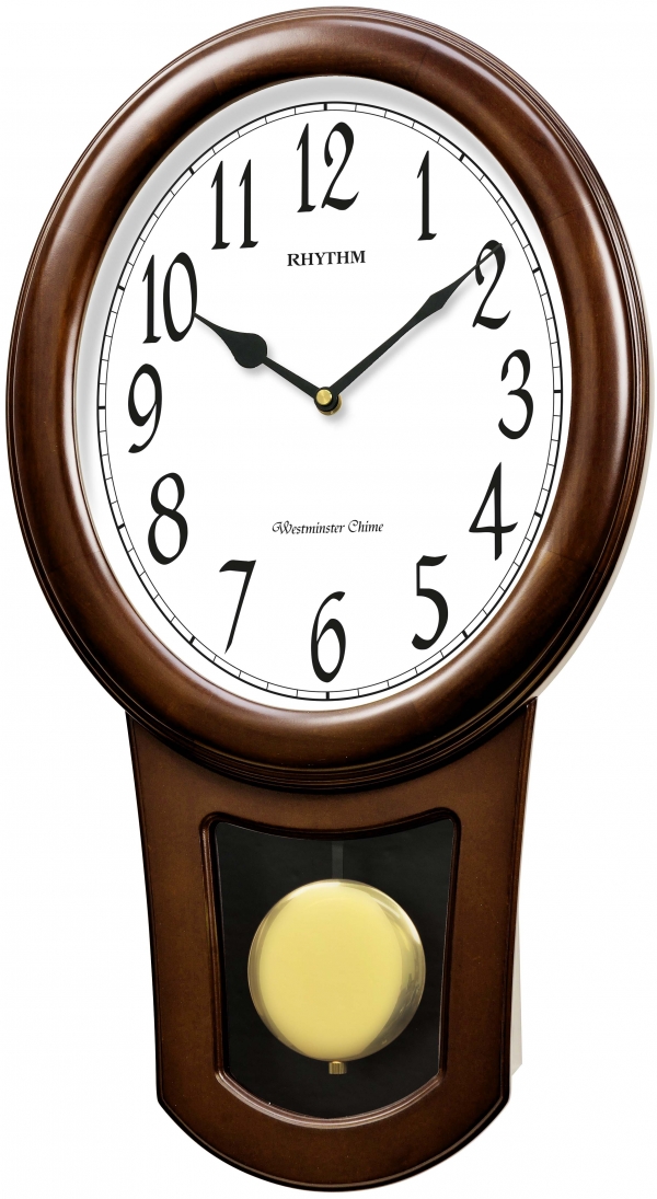 Kyvadlové hodiny oválné 29,1x10x51,9cm