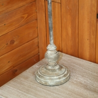 Lampa kovová šedá 71cm