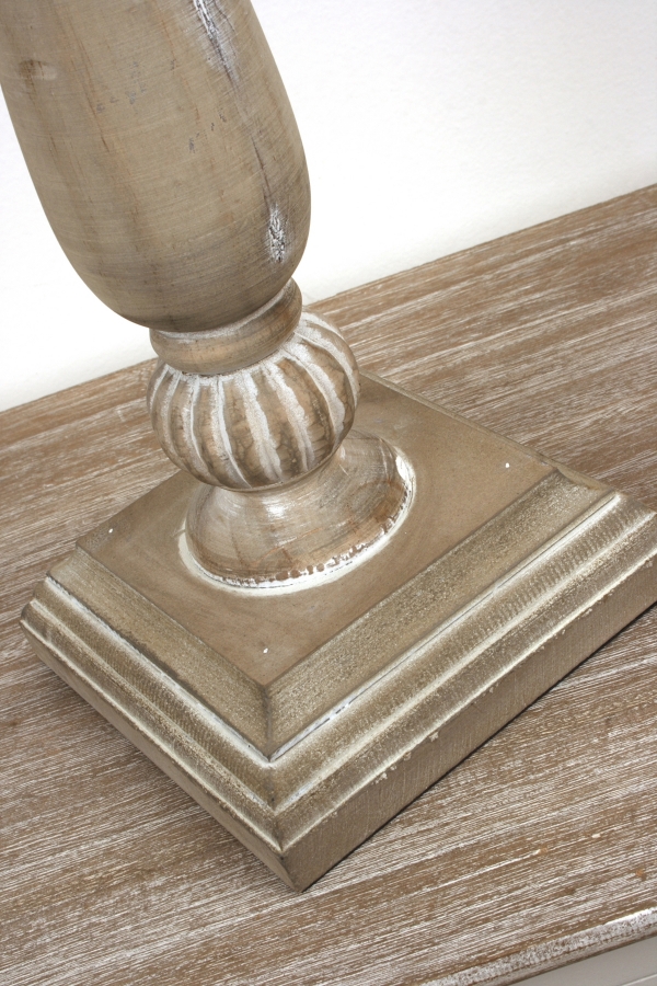 Lampa soustružená antický styl 87 cm