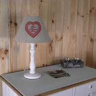 Lampička na noční stolek - cylindr 16cm