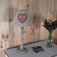 Lampička na noční stolek - cylindr 16cm