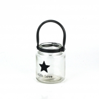 Lampička na svíčku - motiv hvězda