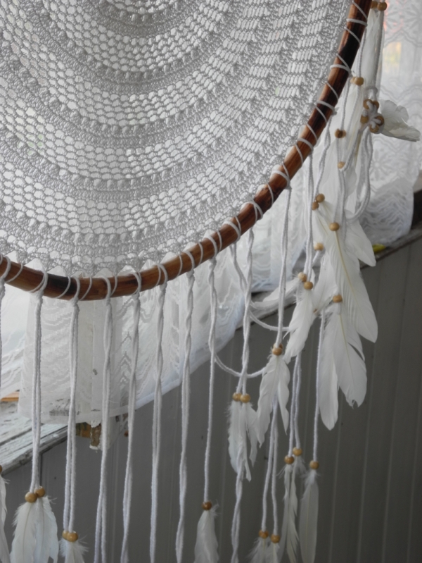 Lapač snů krajka 80cm