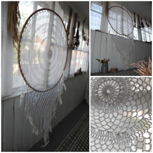 Lapač snů ratan 100cm