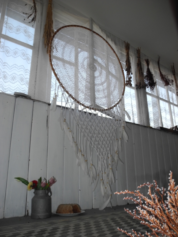 Lapač snů ratan 100cm