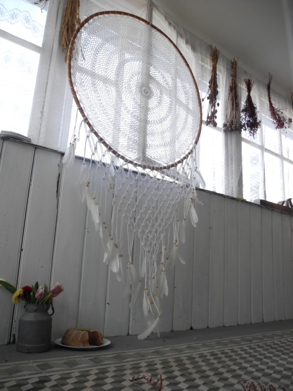 Lapač snů ratan 100cm