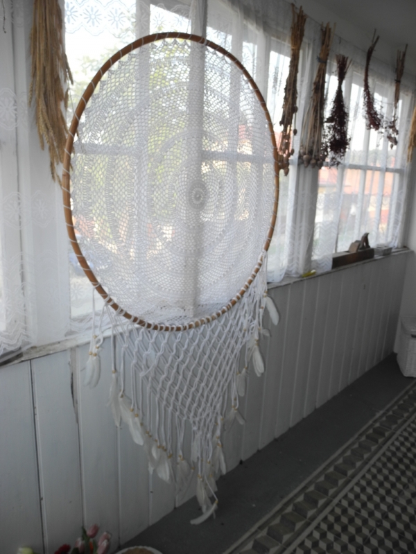 Lapač snů ratan 100cm