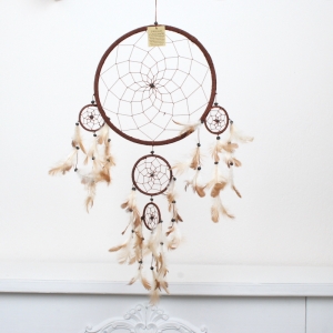 Lapač snů tmavě hnědý 27cm