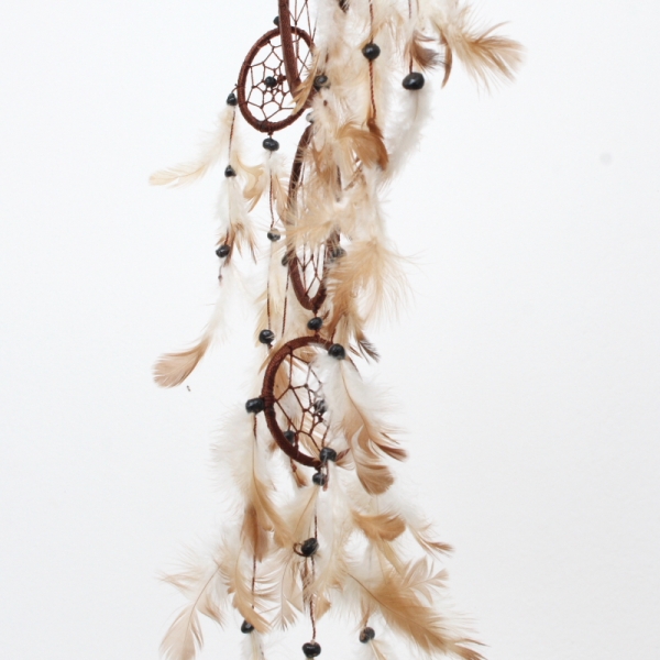 Lapač snů tmavě hnědý 27cm