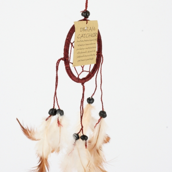 Lapač snů tmavý 6,5x15cm