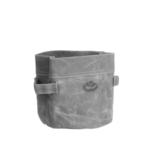 Látkový úložný box 15 x 15 x 15 cm voskované plátno velikost S