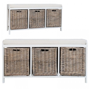 Lavice s úložným prostorem 103x37x54cm