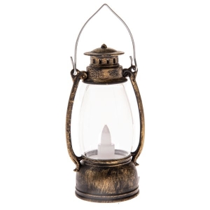 LED plastová lucernička 9,5 cm