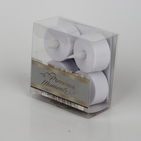 LED svíčka čajová 4ks