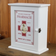 Lékárnička na zeď Pharmacie 28x22x11cm