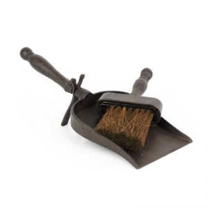 Litinová lopatka a smetáček 32cm