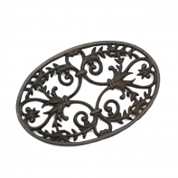 Litinová podložka pod horké nádoby ovál 24x15,5cm