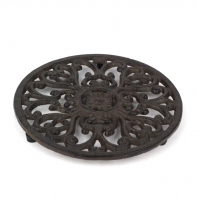 Litinová podložka pod hrnec kulatá velká 18cm