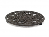 Litinová podložka pod hrnec kulatá velká 18cm